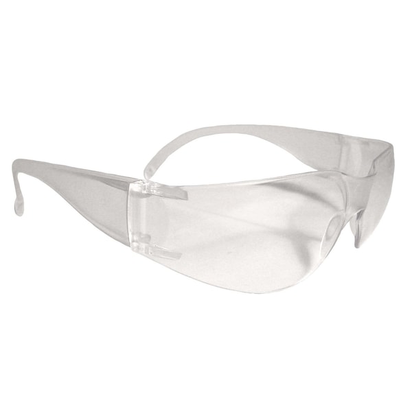 Radians Safety Glasses, Anti-Fog, Clear Lens, Frameless, 1 PR MR0111ID USA - main